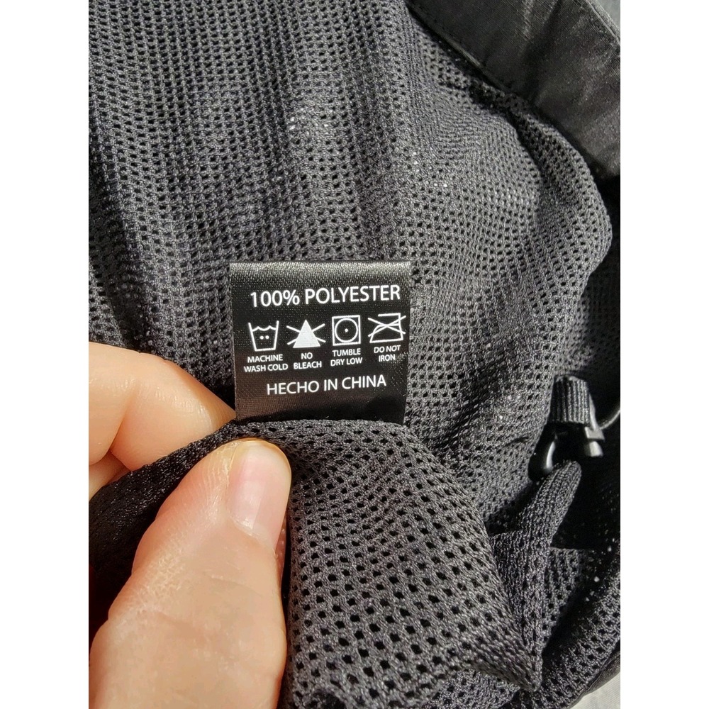 NEW DIXXON Ground Up Hooded Tech Jacket Vented Water Repellant Large Black - Picture 8 of 9